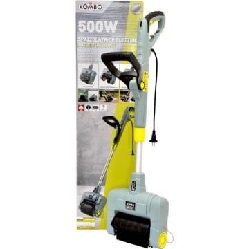 SPAZZOLATRICE MULTIFUNZIONE ELETTRICA PER AMBIENTI ESTERNI 130X27X18 CM OKP