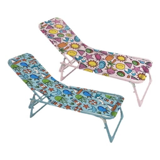 MA MAISON LETTINO DA MARE PER BAMBINI  IN COLORAZIONE ASSORTITA  BLU DA BAMBINO O ROSA DA BAMBINA