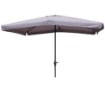 MAURY'S OMBRELLONE DA GIARDINO RETTANGOLARE 3 X 2 MT IN COLORE GRIGIO