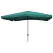 MAURY'S OMBRELLONE DA GIARDINO RETTANGOLARE 3 X 2 MT COLORE VERDE DIAMETRO ASTA 40 MM
