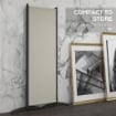 PARAVENTO DA ESTERNO E INTERNO A 4 PANNELLI PIEGHEVOLE 221X50X172 CM CREMA