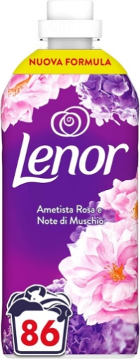 LENOR AMMORBIDENTE 86 LAVAGGI AMETISTA ROSA E NOTE DI MUSCHIO FRESCHEZZA FINO A 1 SETTIMANA OKX