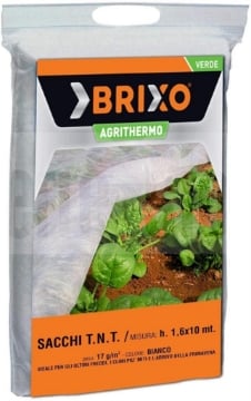 TELO ANTIGELO CONTRO IL FREDDO TRASPIRANTE PER PIANTE E ALBERI IN TNT THERMO 1,6 X 10 MT