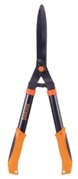 FORBICI TAGLIASIEPI REGOLABILE CON MANICI IN ACCIAIO TUBOLARE E IMPUGNATURA ANATOMICA 55 CM OKX