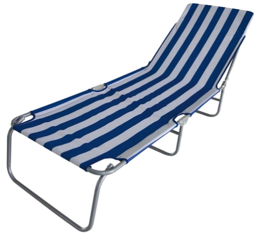 TAORMINA LETTINO SDRAIO BRANDINA PRENDISOLE PIEGHEVOLE STRIPES 188 X 58 X H25 CM