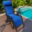 MAURY'S SDRAIO GRAVITA' ZERO 173 X 65 X H 109 CM IN COLORE BLU