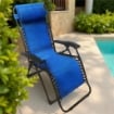 MAURY'S SDRAIO GRAVITA' ZERO 173 X 65 X H 109 CM IN COLORE BLU