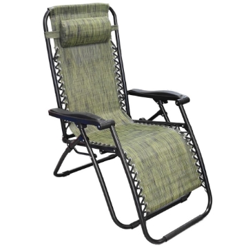 MA MAISON SDRAIO GRAVITÀ ZERO COLORE VERDE 65X95X112 CM PORTATA MASSIMA 120 KG RECLINABILE E RICHIUDIBILE 