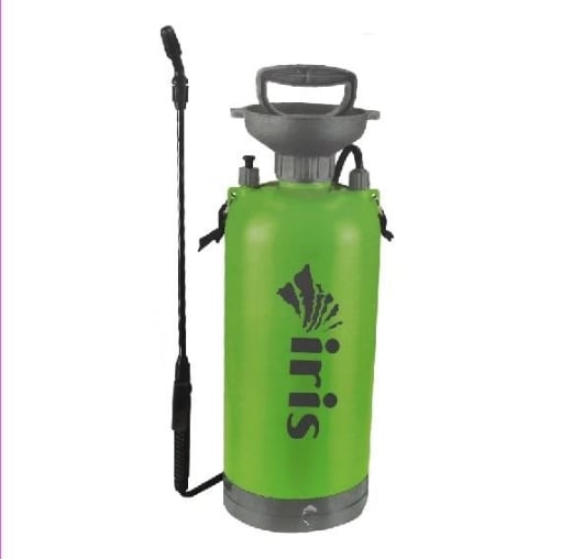 IRIS POMPA IRRORATRICE A PRESSIONE DA GIARDINO CON CINGHIE DA SPALLA 8 LT OKX