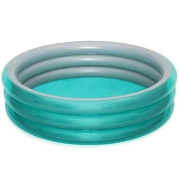 BESTWAY PISCINA GONFIABILE A 3 ANELLI GRANDE DIAMETRO 202 CM