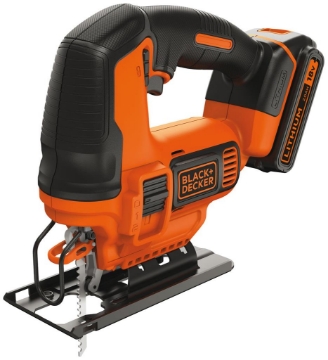 BLACK + DECKER SEGHETTO ALTERNATIVO 18V BATTERIA LITIO AZIONE PENDOLARE