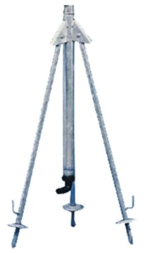COLONNA TREPPIEDE PER IRRIGATORI IRRIGATORE GIGANTE ATTACCO 1" 1/4