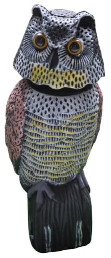 GUFO DISSUASORE PER UCCELLI 18,5 X 17,5 X H 41 CM