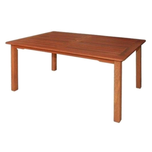 OK IMPRESSION ROYAL TAVOLO DA ESTERNO IN LEGNO MASSELLO RETTANGOLARE 140 X 80 CM