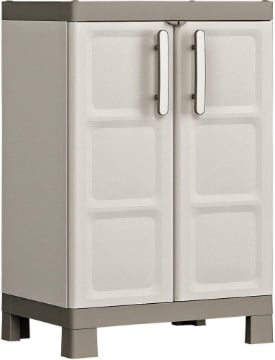 KETER ARMADIO EXCELLENCE BASSO CON 2 RIPIANI 65 X 45 X H97 CM