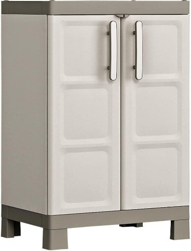 KETER ARMADIO EXCELLENCE BASSO CON 2 RIPIANI 65 X 45 X H97 CM
