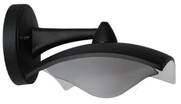 DIONISO LAMPADA APPLIQUE LED CON BRACCIO SUPERIORE 19 X 16 X H 10 CM