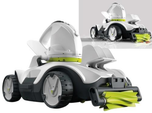 KOKIDO ROBOT DA PISCINA ELETTRICO SENZA FILI SUPER MANGA GRIGIO