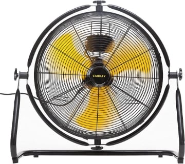 STANLEY VENTILATORE  NERO/GIALLO 50 CM