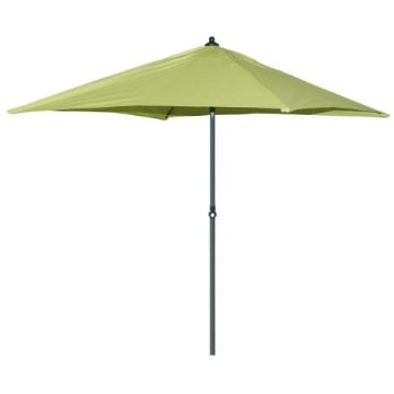 OMBRELLONE IN ALLUMINIO CON DOPPIO TETTO REGOLABILE 2 X 2 M COLORE VERDE CHIARO