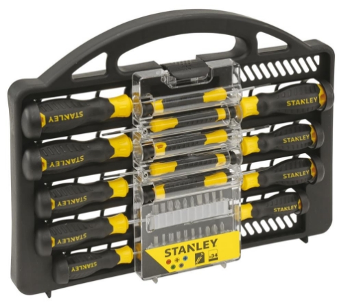 STANLEY KIT SERRAGGIO CACCIAVITI SET DI 34 PZ