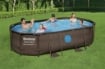 PISCINA OVALE BESTWAY POWER STEEL SWIM VISTA 427 X 250 X H100  CM