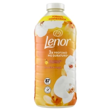 LENOR AMMORBIDENTE LAVATRICE CONCENTRATO ORO E FIORI DI VANIGLIA 87 LAVAGGI 1,827 L OKX