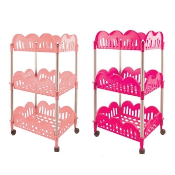 CARRELLO DOLLY DA CUCINA DI COLORE RETTANGOLARE COLORI ASSORTITI 