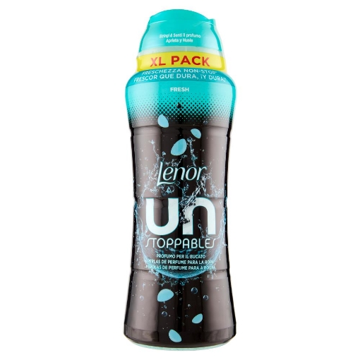 LENOR UN STOPPABLES FRESH PROFUMO PER IL BUCATO FRESCHEZZA NO-STOP FORMATO XL 495 G OKX