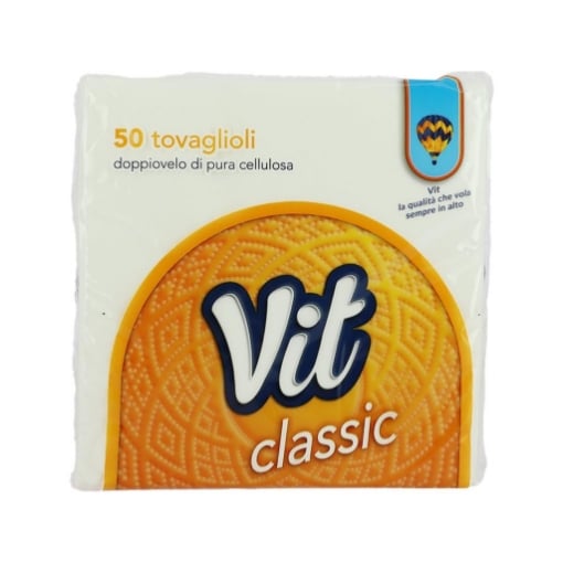 VIT CLASSICO 50 TOVAGLIOLI DOPPIOVELO DI PURA CELLULOSA OKX