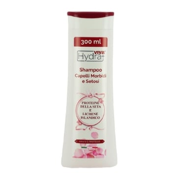 HYDRA VIVA SHAMPOO CAPELLI MORBIDI E SETOSI PROTEINE DELLA SETA E LICHENE ISLANDICO 300 ML OKX