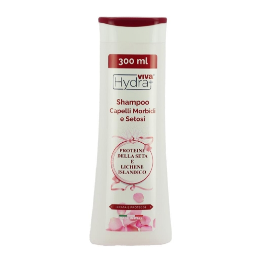 HYDRA VIVA SHAMPOO CAPELLI MORBIDI E SETOSI PROTEINE DELLA SETA E LICHENE ISLANDICO 300 ML OKX