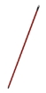 SCOPA STELLA CON MANICO E FORO PER GANCIO IN COLORE ROSSO 118 CM OKX 