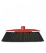 SCOPA PIVOT CON MANICO E FORO PER GANCIO IN COLORE ROSSO 118 CM OKX