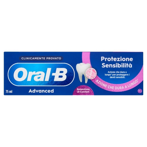 ORAL-B DENTIFRICIO ADVANCED PROTEZIONE SENSIBILITÀ AZIONE CHE DURA A LUNGO 75 ML OKX