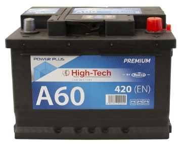 HIGH-TECH BATTERIA PER AUTO DA 60 AH AEN 420 USATO COME NUOVO 