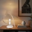 TRENDY LUME DESIGN MODERNO IN METALLO COLORE ORO E14 1 LUCE 46 WATT 14X14X35 CM