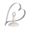 TRENDY LUME DESIGN MODERNO IN METALLO COLORE GRIGIO E14 1 LUCE 46 WATT 14X14X35 CM
