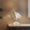 EDEN LUME DESIGN CLASSICO IN METALLO COLORE AVORIO E ORO E14 1 LUCE 46 WATT 14X14X40 CM