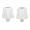 HIGH-TECH LAMPADA PER BOTTIGLIA BIANCA A LED FORME GEOMETRICHE RICARICA USB - INTERRUTTORE TOUCH - 3 TONALITÀ DI LUCE - ASSORTITA