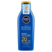 NIVEA SUN PROTEZIONE SOLARE CON VITAMINA C E ACIDO IALURONICO PROTEGGE DAI DANNI UV A BREVE E LUNGO TERMINE 20 MEDIA 200 ML OKX