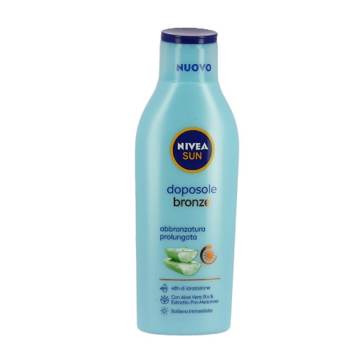 NIVEA SUN DOPO SOLE ABBRONZATURA PROLUNGATA 48H DI IDRATAZIONE CON ALOE VERA BIO E ESTRATTO PRO-MELANINA 200 ML OKX