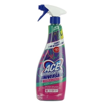 ACE SGRASSATORE SPRAY UNIVERSALE FIORI DI LAVANDA SENZA CANDEGGINA LIMITED EDITION 800 ML OKX
