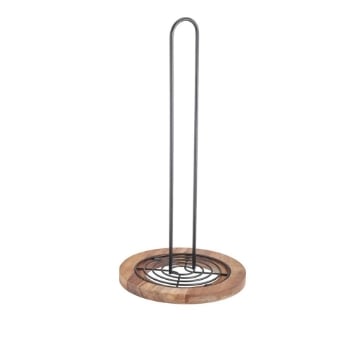 CRAFT PORTA ROTOLO NERO DESIGN SEMPLICE15X31H CM OKX