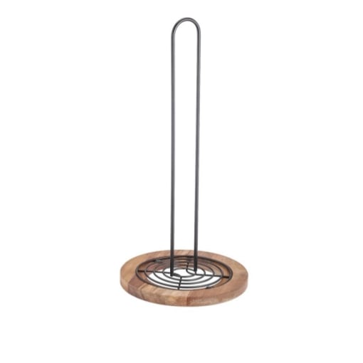 CRAFT PORTA ROTOLO NERO DESIGN SEMPLICE15X31H CM OKX