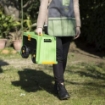 MAGIC GREEN SGABELLO MULTIUSO 4 IN 1 SGABELLO CONTENITORE INGINOCCHIATOIO E CARRELLO PORTATA MASSIMA 100 KG OKX