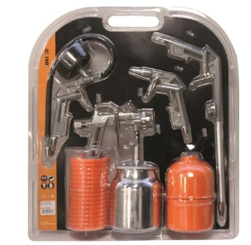 BRIXO SET ACCESSORI ARIA COMPRESSA 5 PEZZI MASSIMA RESISTENZA OKX