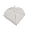 MA MAISON COPRIVIVANDE A RETE STILE SHABBY 36X36X23H CM COLORE BIANCO LEGGERO E FUNZIONALE