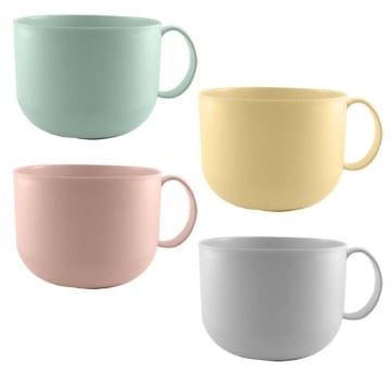 MAURY'S TAZZONE GIOIA SHABBY CC.600 IN PLASTICA - GRANDE CAPIENTE E LEGGERO