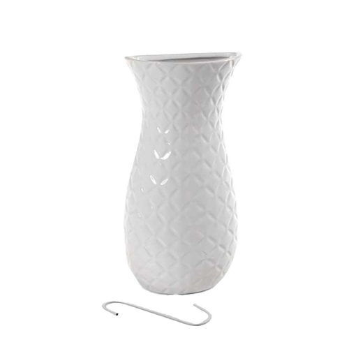 VASO UMIDIFICATORE IN CERAMICA COLORI ASSORTITI 8X4X20CM